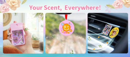 Your Scent, Everywhere! Sublimation Perfume Dispenser & Air Freshener