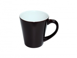 Mug magique noir coniques Latte petits A+ Sublimation Transfert Thermique