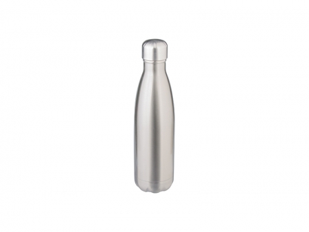 Botella Acero Inoxidable en Forma de Botella de Coca-Cola 17oz (Plateada)