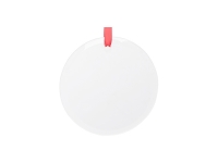 3.5&quot; Sublimation Glass Ornament (Circle)