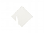 Sublimation Blanks Acrylic Drink Tags (3.5*3.5*0.4cm,Rhombic Shape)