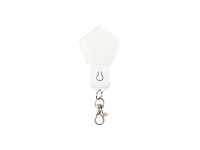 Sublimation Blanks Colorful LED Acrylic Light Up Keyring(Diamond shape,7 colors)