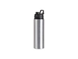 Garrafa de Água Alumínio 25oz/750ml (Prateado)