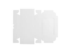 Caja de pastel sublimación con ventanilla (23.8*15.8*7.5cm)