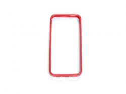 Чехол IP5K24 iPhone cover rubber красный (iPhone 5 Frame резина)