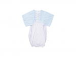 Sublimation Blanks Baby Nightdress Long Sleeve Raglan(Gray)