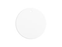 UV Bisque Ceramic Ornament (RND,φ7.6cm)