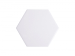 Sublimation Hexagonal Ceramic Coaster w/ Cork