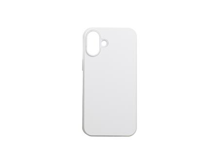 Portacelulares iPhone 16 Plus con inserto (Goma, Transparente)
