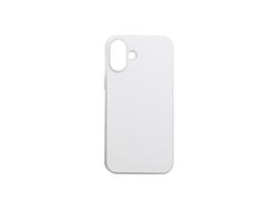 Portacelulares iPhone 16 Plus con inserto (Goma, Transparente)