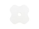 Sublimation Blanks Hardboard Name Tag (8.1*8.1*0.3cm,Lucky Clover Shape)