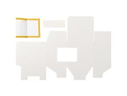 Caja de regalo personalizada con ventanilla (Mate)