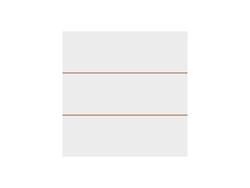 Cartel cuadrado de MDF con rayas (20*20*1.5cm)