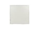 2.5&quot;*2.5&quot; Square Sub PU leather Patch with Velcro
