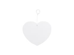 Adorno de sublimación  (Forma de corazón, 8.9*7.6cm)