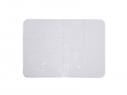 Puzzle en plastique 19,5 x 19,5 cm 36 pièces Sublimation Transfert Thermique
