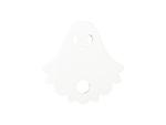 Sublimation Blanks Hardboard Name Tag (7.6*7.6*0.3cm,Halloween Ghost Shape)