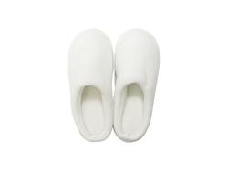 Sublimação Criança Slippers Fuzzy Close Toe (Branco Completo, 30-31#)