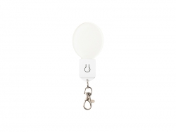 Sublimation Blanks Colorful LED Acrylic Light Up Keyring(Oval shape,7 colors)