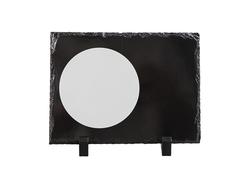 Slate with Sublimatable White Circle Patch (15*20cm/5.9"*7.9")