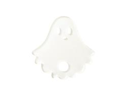 Sublimation Blanks Acrylic Name Tag (6.5*6.5*0.4cm,Halloween Ghost Shape)