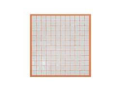 Mosaïque en verre 33 x 33 cm 144 éléments Sublimation Transfert Thermique