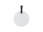Sublimation Plastic Luggage Tag (φ10cm, Round)