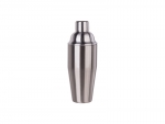 Sublimation 750ml Stainless Steel Cocktail Shaker (Silver)