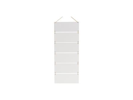 6 Piezas Madera MDF Señales Colgantes (Rectángulo)
