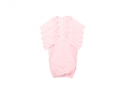 Pijama Bebê Manga Comprida Tamanho S (Rosa,0-3M)