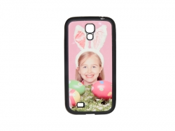 Чехол для Samsung Galaxy S4 mini, резиновый, черный