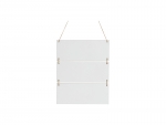 Sublimation Blanks 3 Pieces Hardboard Hanging Wall Signs (Rectangle)