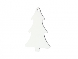 Ornement sapin MDF Sublimation Transfert Thermique
