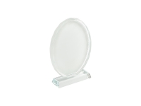 Sublimation Blanks Crystal(Oval Shape, 12*15.5*1.5cm)