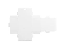 Caja de pañuelos sublimación con boca en forma de corazón pequeño (10.2*10.5*6.6cm)