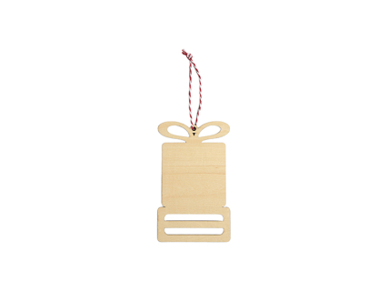 Sublimation Plywood Money Holder Ornament(9.5*15.7*0.4cm, Gift box Shape)