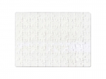 80 Pieces Sublimation A5 Felt Puzzle