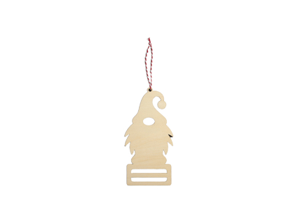 Sublimation Plywood Money Holder Ornament(10.2*20.5*0.4cm, Santa Hat Shape)